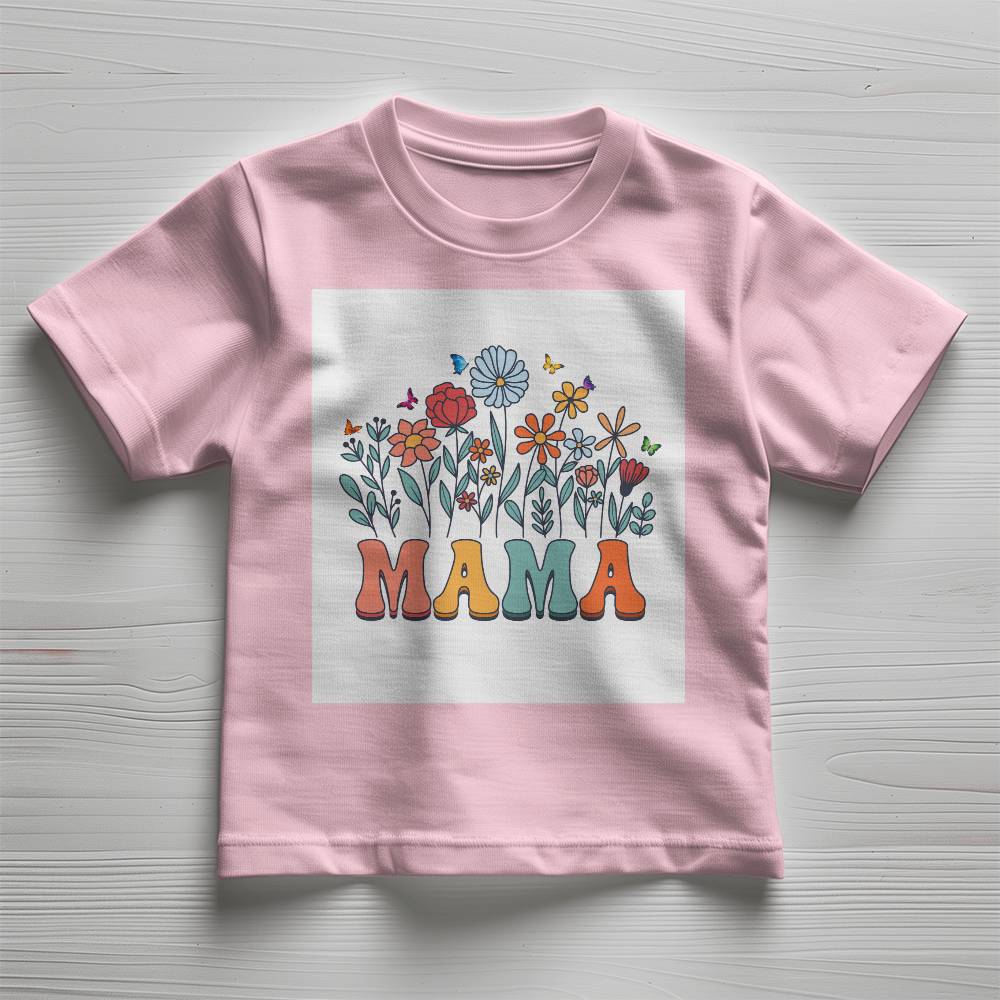 Bella + Canvas 3001T Toddler Jersey Tee Front Print