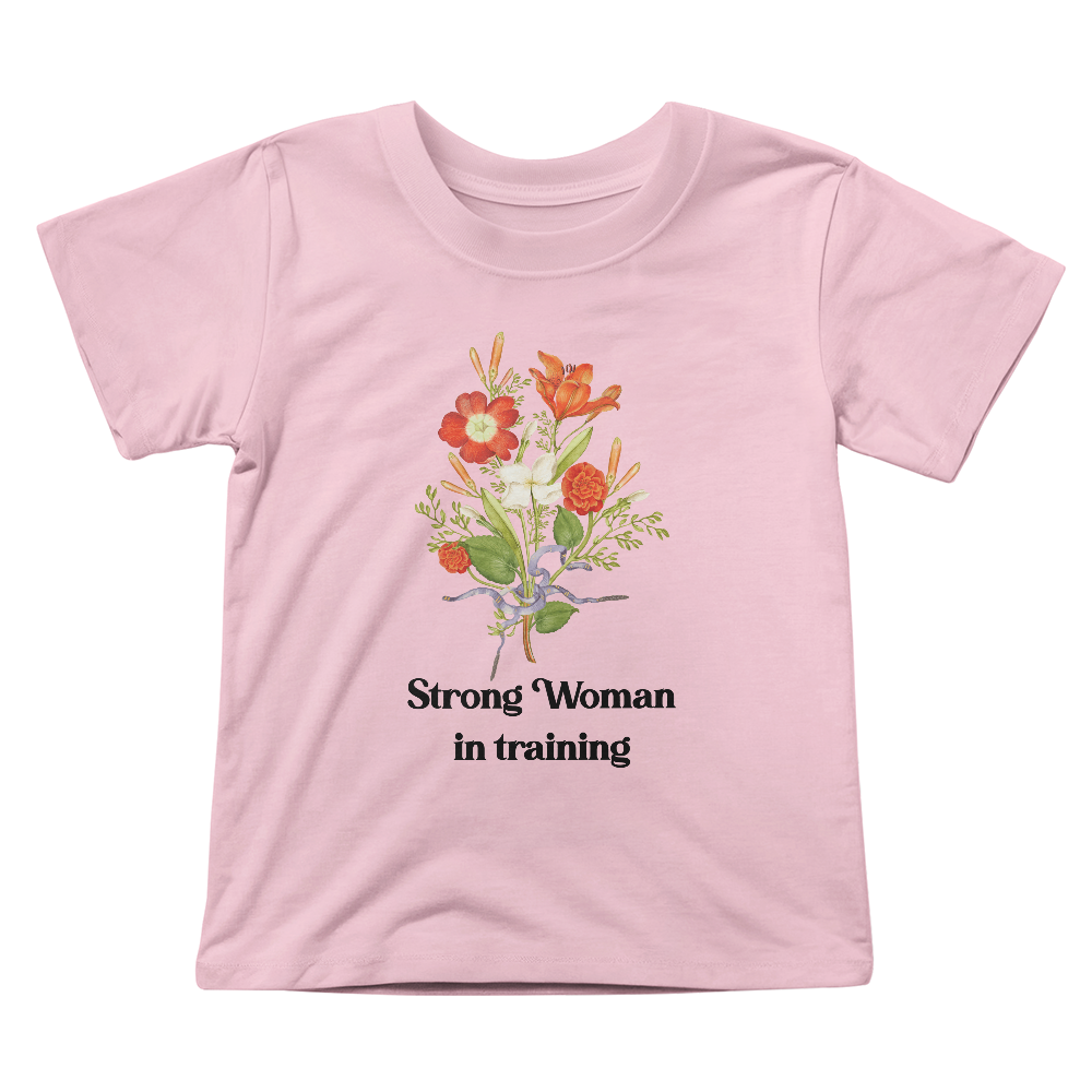 Bella + Canvas 3001T Toddler Jersey Tee Front Print