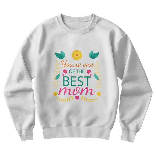 Gildan 18000 Unisex Crewneck Sweatshirt Front Print For Mom