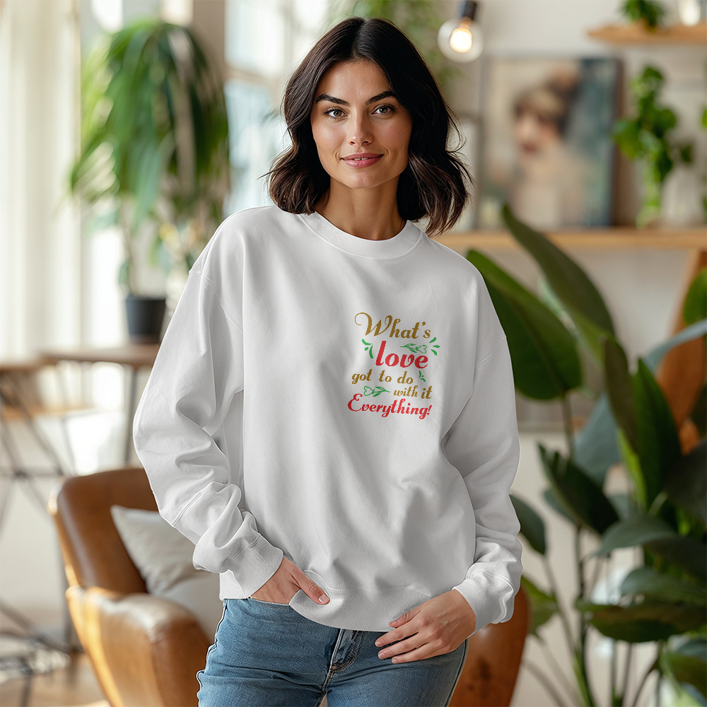 Gildan 18000 Unisex Crewneck Sweatshirt Front Print