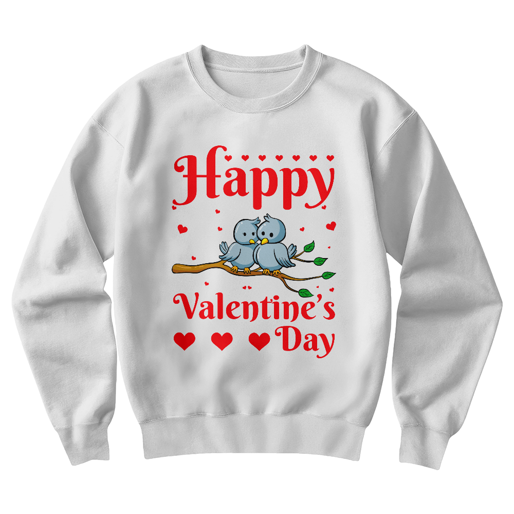Valentine Day  Sweatshirt   ( Front Print )