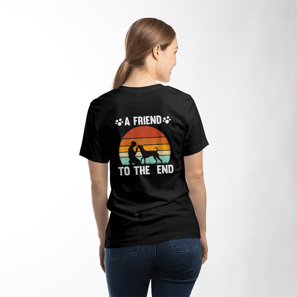 Bella + Canvas 3001 Unisex T-Shirt Back Print