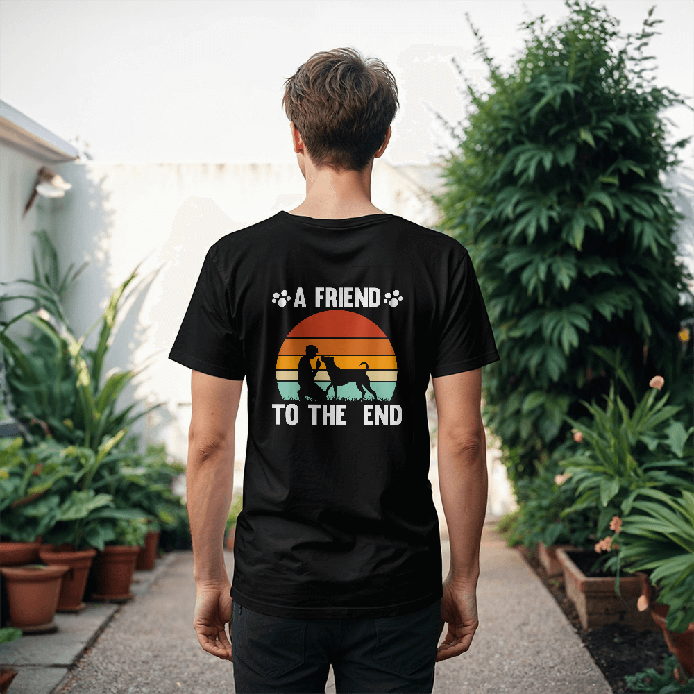 Bella + Canvas 3001 Unisex T-Shirt Back Print