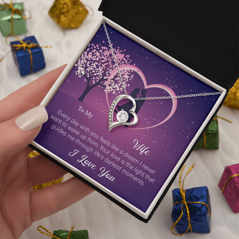 To My Wife, Forever Love Necklace