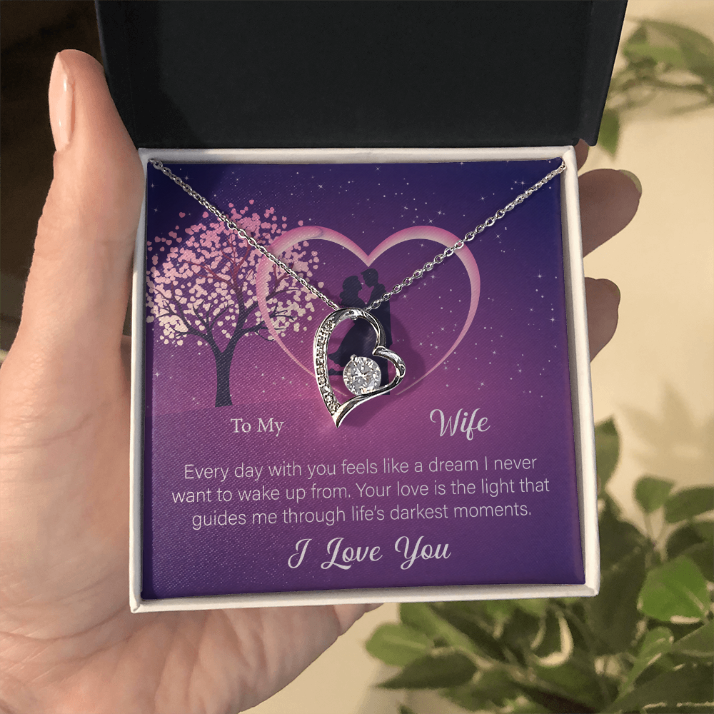 To My Wife, Forever Love Necklace