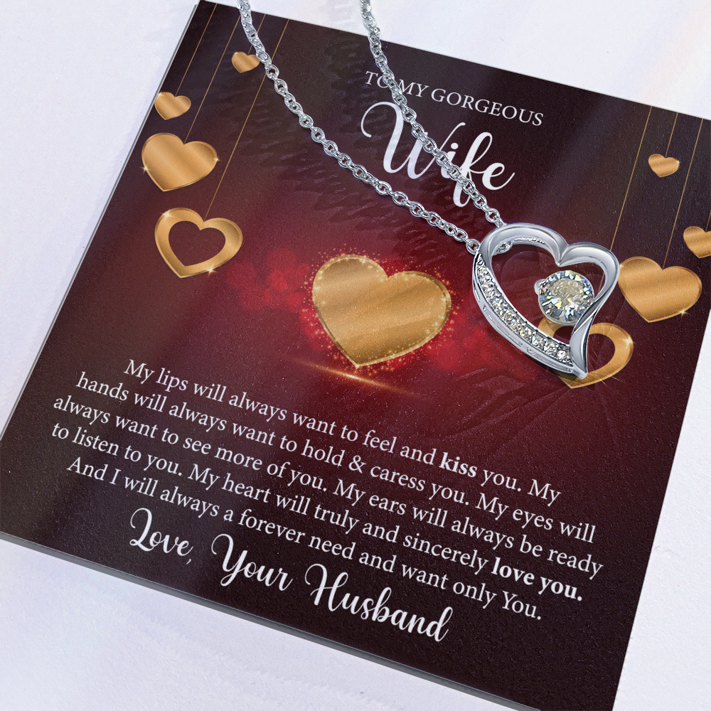 To My Wife, Forever Love Necklace