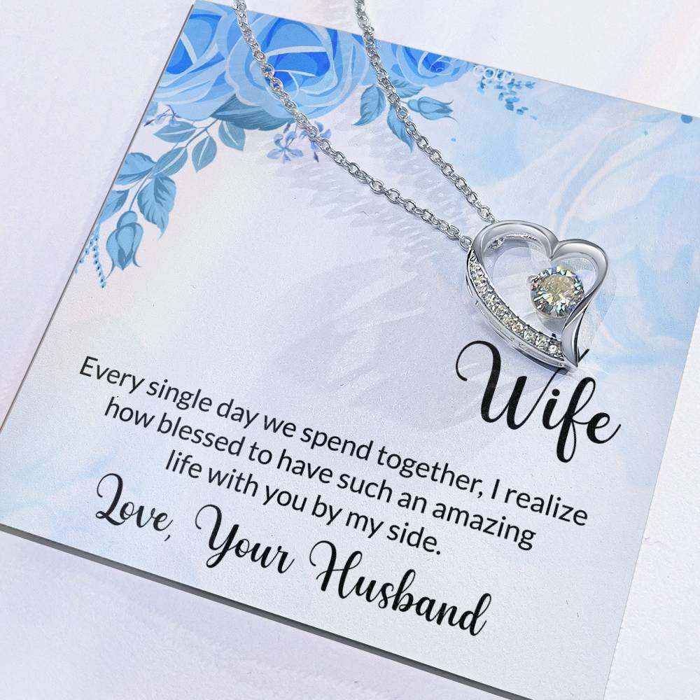 To My Wife Forever ||  Love Necklace