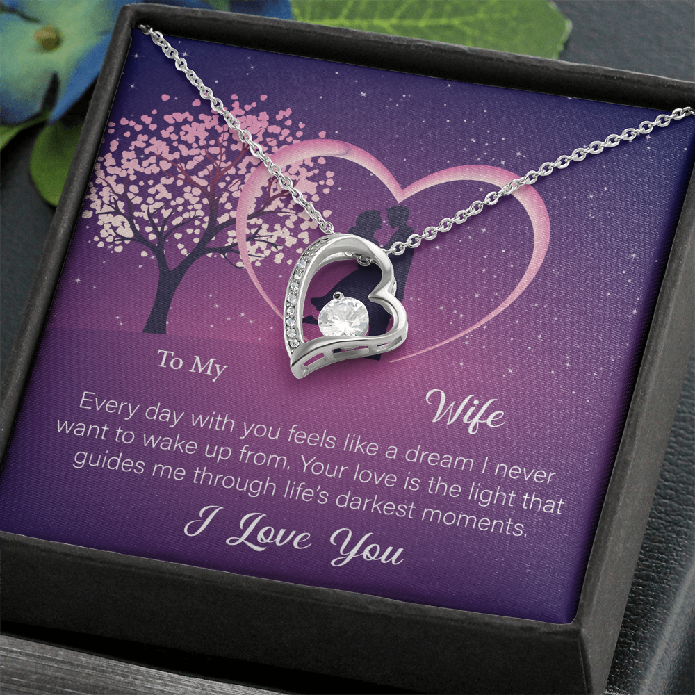 To My Wife, Forever Love Necklace