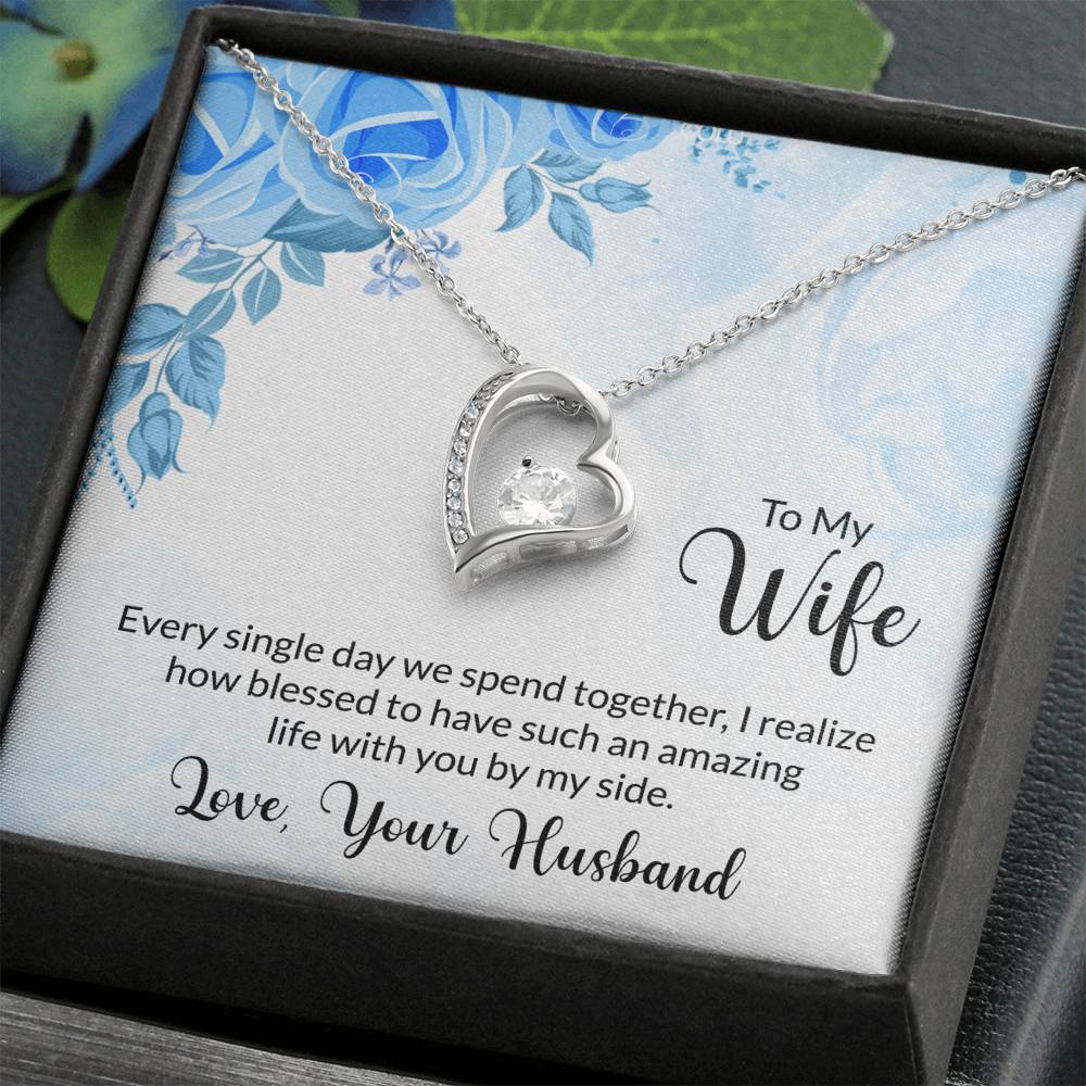 To My Wife Forever ||  Love Necklace