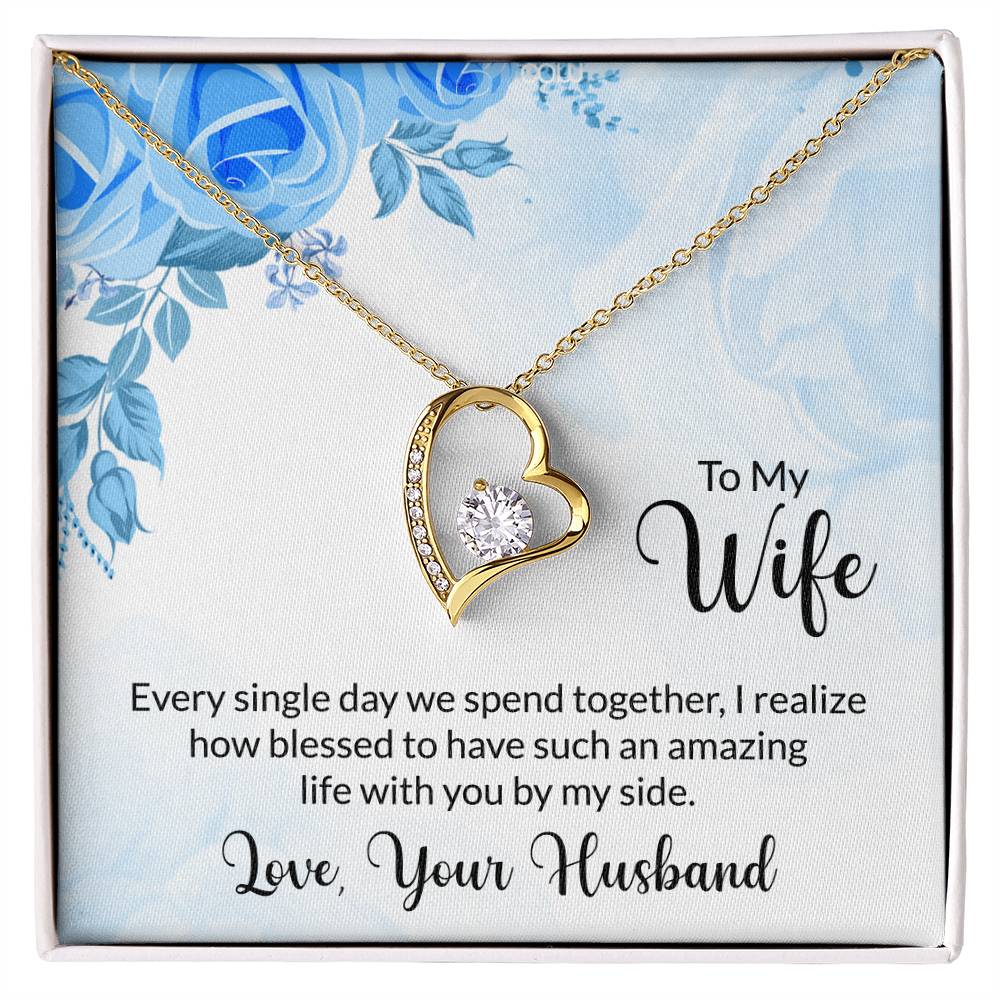 To My Wife Forever ||  Love Necklace