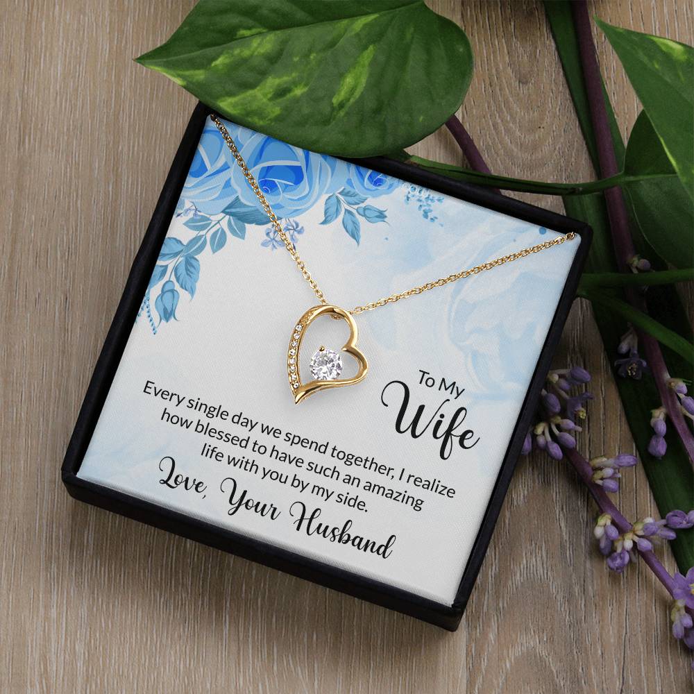 To My Wife Forever ||  Love Necklace