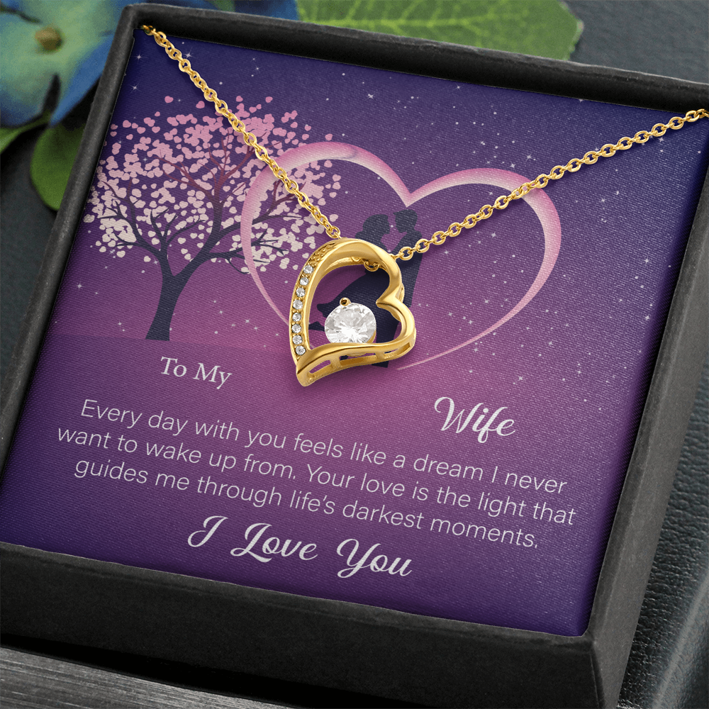 To My Wife, Forever Love Necklace