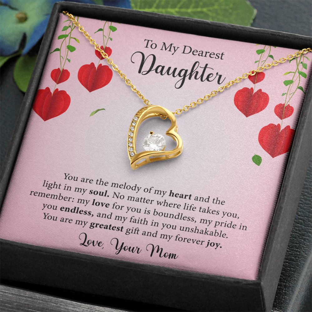 To My Daughter, Forever Love Necklace
