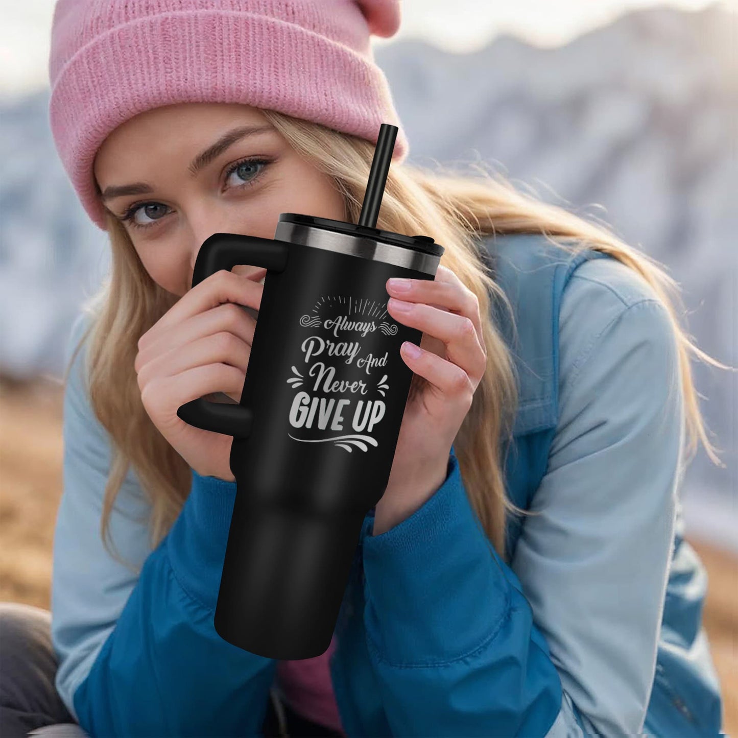 Pinnacle 40oz Tumbler - Laser engraved