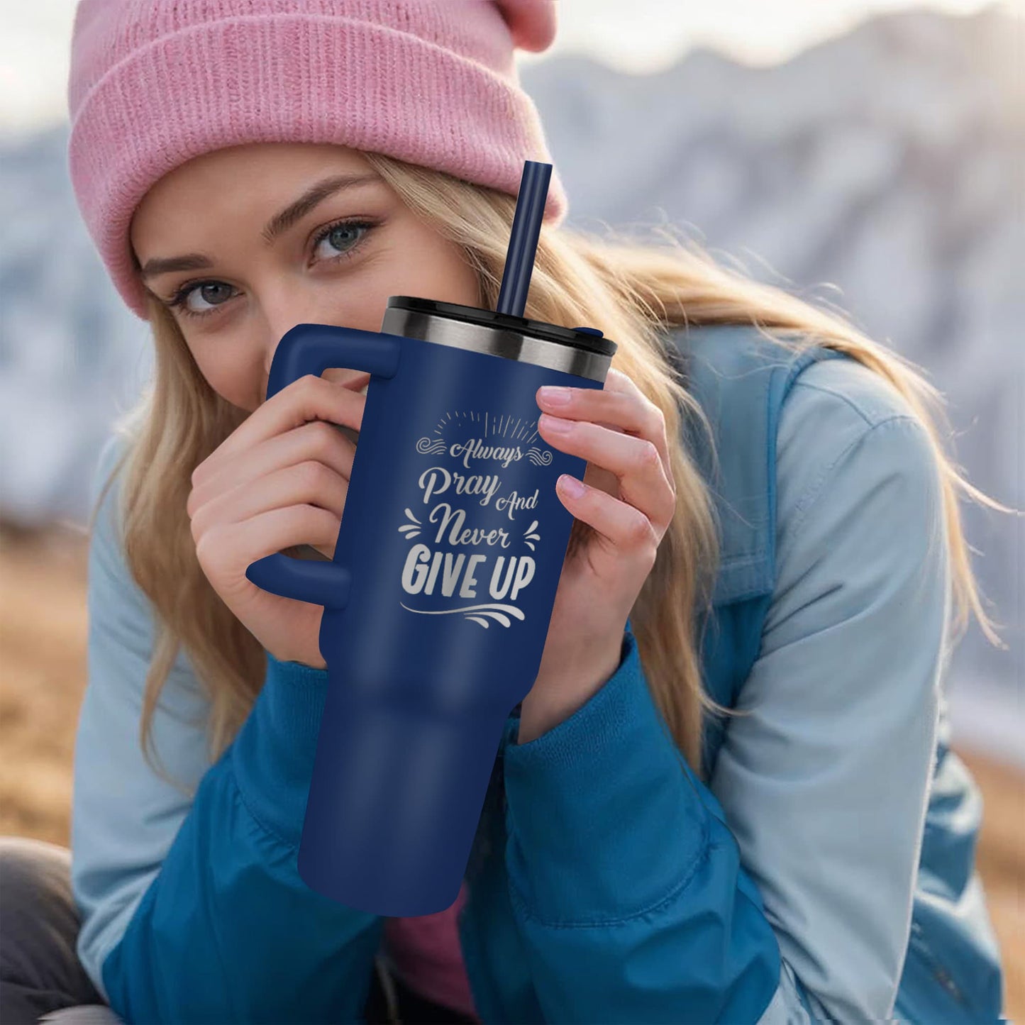 Pinnacle 40oz Tumbler - Laser engraved