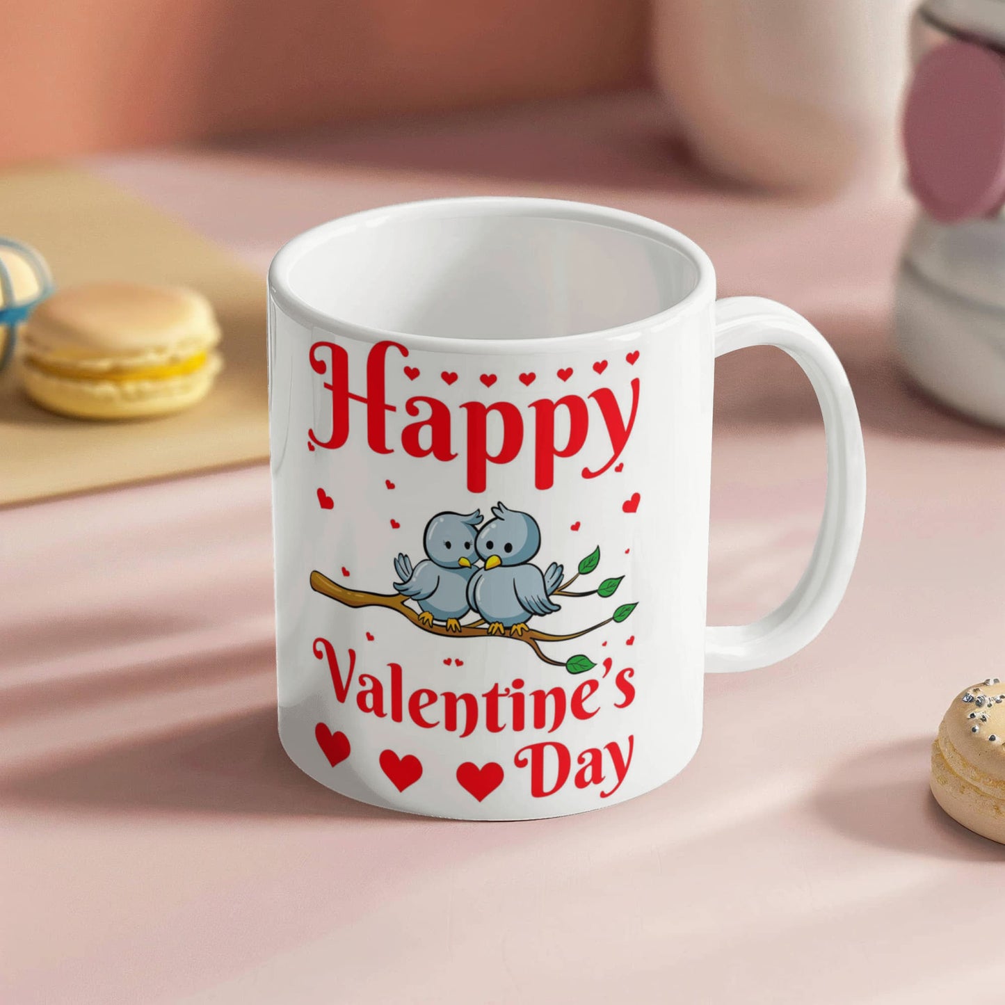 Valentine White Ceramic Mug