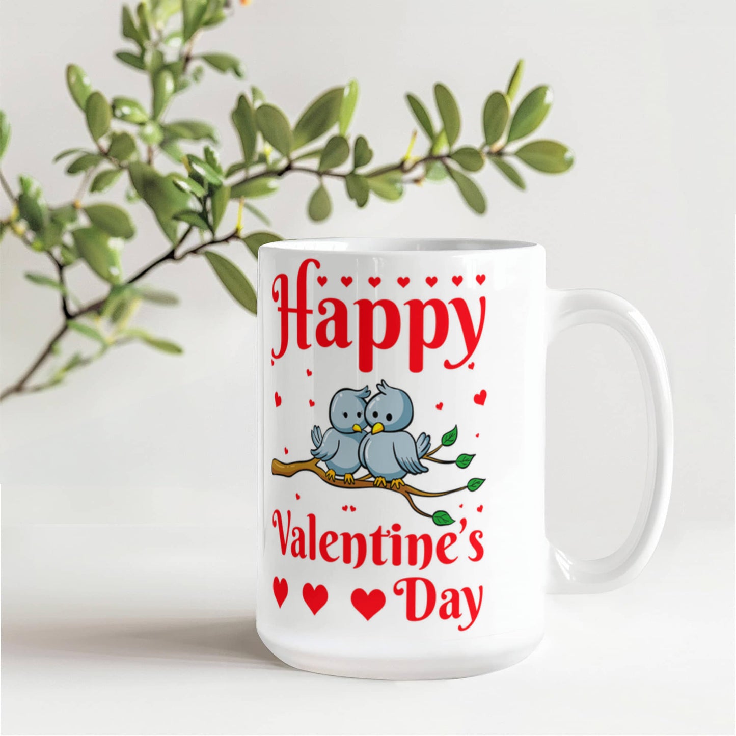 Valentine White Ceramic Mug
