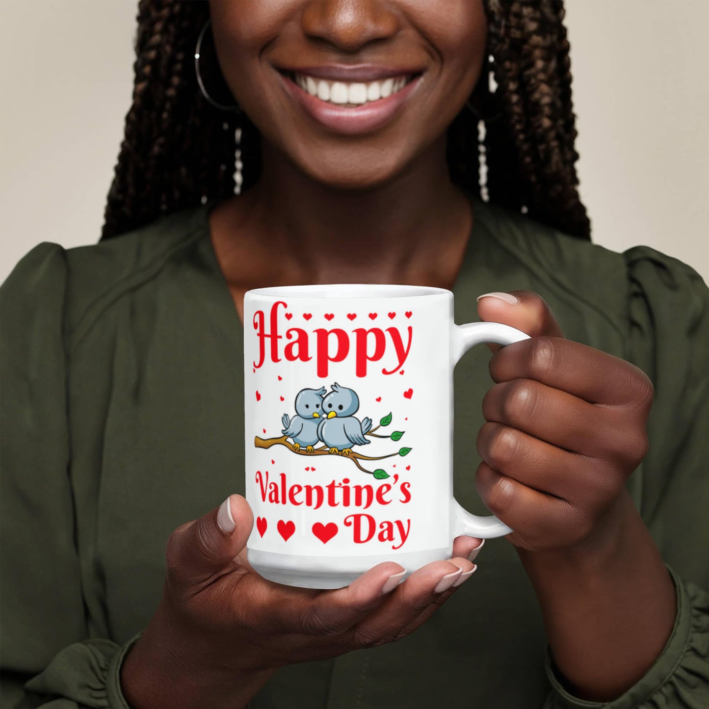 Valentine White Ceramic Mug