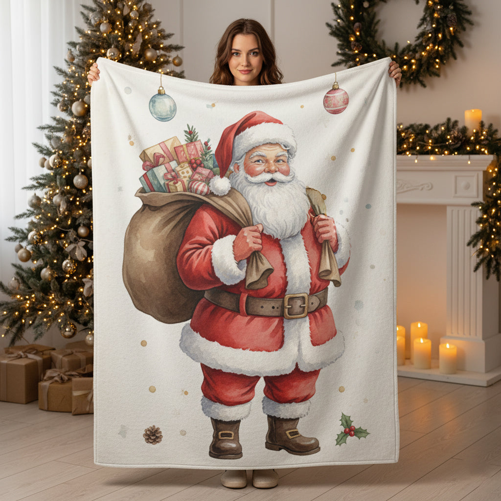 Merry Christmas - Santa Blanket